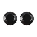 Australian Black Tourmaline Set of 2 (Rnd 5 mm) 0.92 ctw Loose Gemstone - Sticky add to cart bar