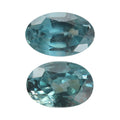 AA Blue Zircon Set of 2 (Ovl 6x4 mm) 0.67 ctw Loose Gemstone - Sticky add to cart bar