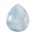 Larimar (Pear 12x10 mm) 4.46 ctw Loose Gemstone - Sticky add to cart bar