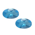 AA Malgache Neon Apatite Set of 2 (Ovl 5x3 mm) 0.42 ctw Loose Gemstone - Sticky add to cart bar