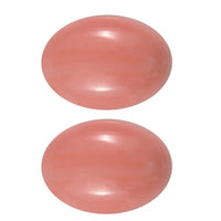 Peach Opal Set of 2 (Ovl 7x5 mm) 1.09 ctw Loose Gemstone