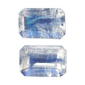AA Rainbow Moonstone Set of 2 (Oct 6x4 mm) 0.91 ctw Loose Gemstone - Sticky add to cart bar