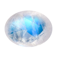 Rainbow Moonstone (Ovl 8x6 mm) 1.19 ctw Loose Gemstone
