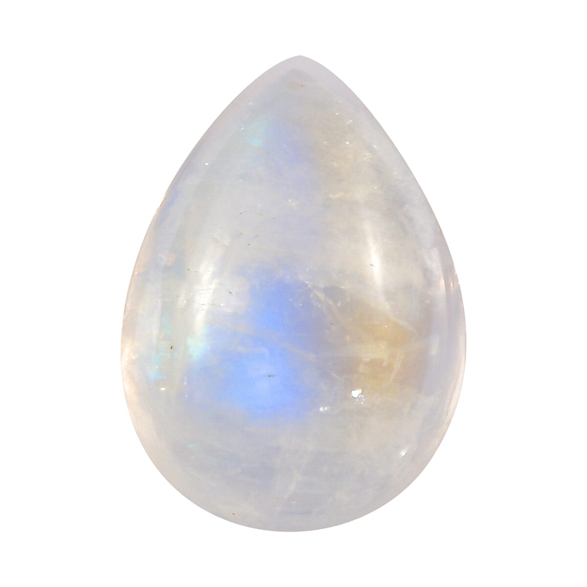 Rainbow Moonstone (Pear 9x7 mm) 1.83 ctw Loose Gemstone