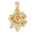 10K Yellow Gold Floral Pendant without Chain 1.38 Grams - Sticky add to cart bar