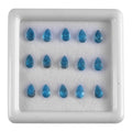 Malgache Neon Apatite Assorted Box (Pear 5x3 mm) 3.00 ctw Loose Gemstone - Sticky add to cart bar
