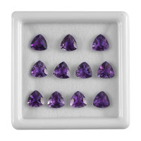 AA Moroccan Amethyst Assorted Box (Trl 6 mm) 6.00 ctw Loose Gemstone