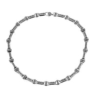 Bali Legacy Barong Link Chain Necklace in Sterling Silver 48.80 Grams 20 Inches