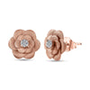 Rose Gold Over Sterling Silver