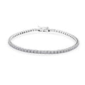 Luxuriant Lab Grown Diamond 3.00 ctw Bracelet in 14K White Gold (7.00 In) 5.24 Grams - Sticky add to cart bar
