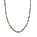 Luxuriant Lab Grown Diamond 5.00 ctw Necklace in 14K Yellow Gold 18 Inches 12.54 Grams - Sticky add to cart bar