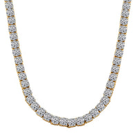 Luxuriant Lab Grown Diamond 10.00 ctw Necklace in 14K Yellow Gold 18 Inches 14 Grams