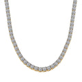 Luxuriant Lab Grown Diamond 20.00 ctw Necklace in 14K Yellow Gold 18.5 Inches 28.07 Grams - Sticky add to cart bar
