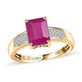 Epic Deal Luxoro 10K Yellow Gold AAA Royal Ruby, Diamond (I2) (24 cts) Ring (Size 6.0) 3.50 ctw - Sticky add to cart bar