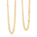 Cuban Chain Necklace in 14K Yellow Gold 8.94 Grams 22 Inches - Sticky add to cart bar