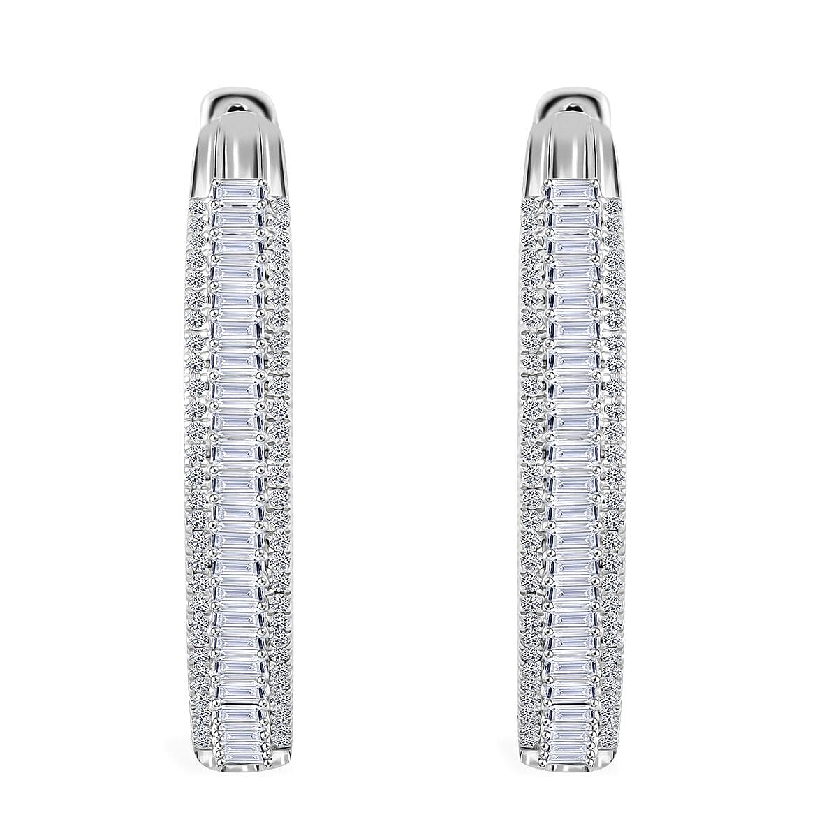 Mystic Luxuriant Lab Grown Diamond G VS 3.00 ctw Earrings in 10K White Gold