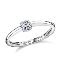 Luxuriant Lab Grown Diamond E-F VS 0.50 ctw Solitaire Ring in 950 Platinum