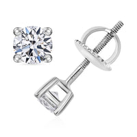 Luxuriant Lab Grown Diamond E-F VS 0.50 ctw Stud Earrings in 950 Platinum