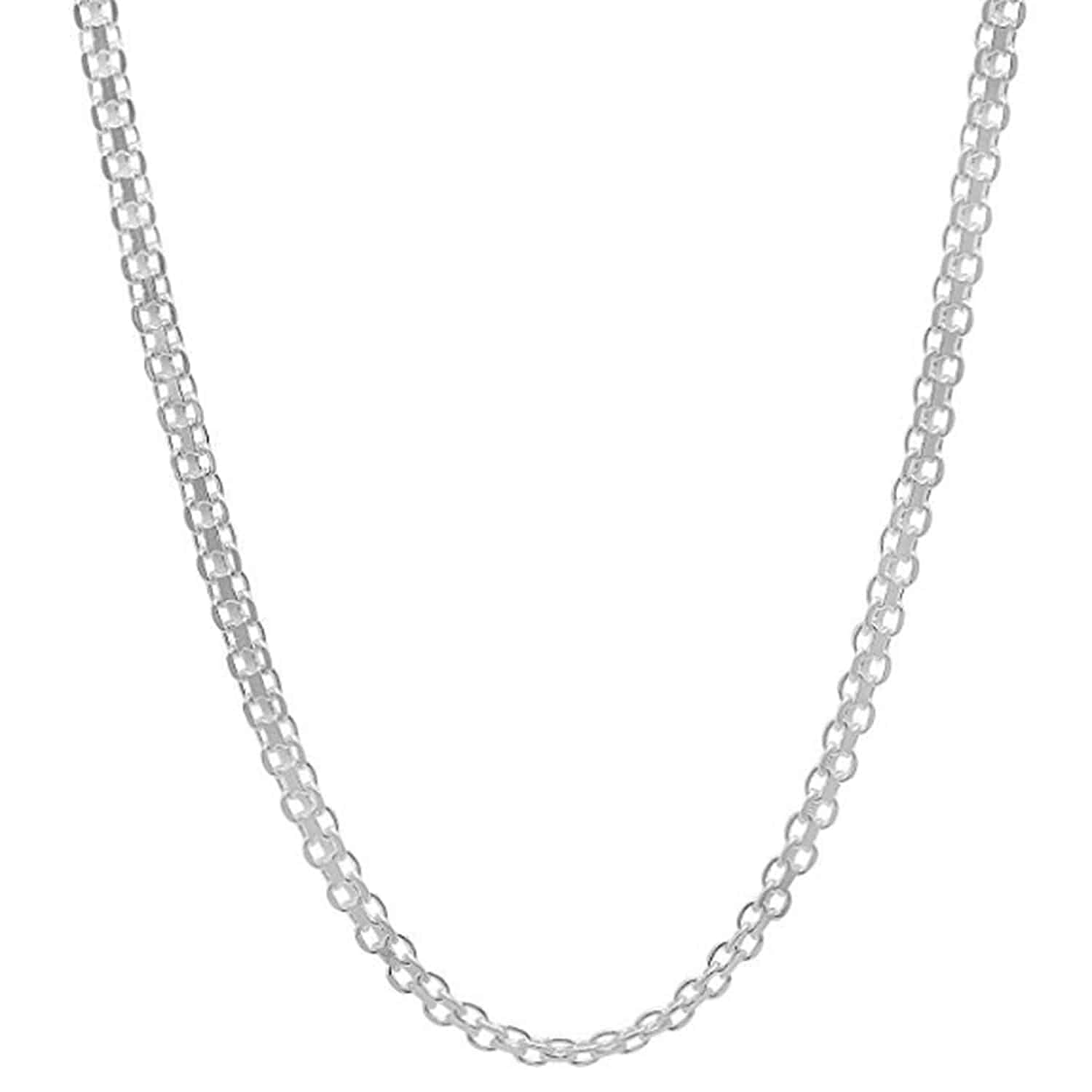 Sterling Silver Necklace 10.5 Grams (20 Inches)