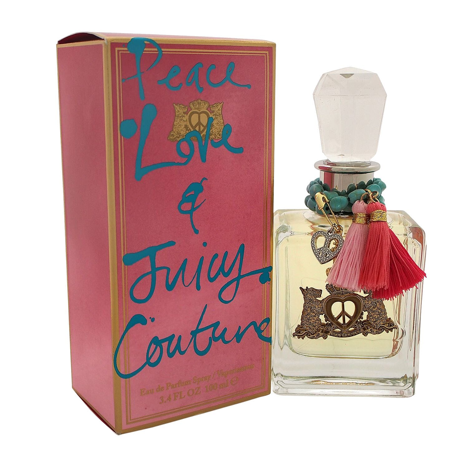 Peace Love & Juicy Couture Eau De Parfum 3.4oz
