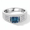 Lab Grown Blue Diamond