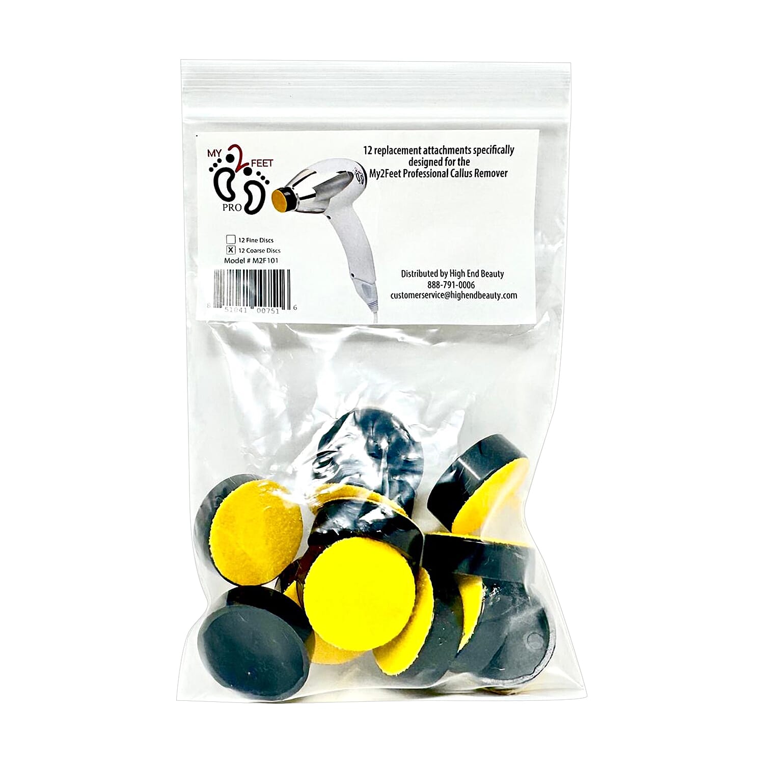 My2Feet Professional Callus Remover Replacement Discs (Set of 12)