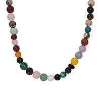 Multi Gemstones 500.00 ctw Necklace (36 Inches)