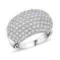 Karis Lab Created White Sapphire Fancy Ring (Size 10.0) 3.15 ctw - Sticky add to cart bar