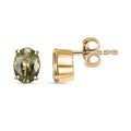 Luxoro Premium Madagascar Yellow Apatite 1.70 ctw Stud Earrings in 10K Yellow Gold - Sticky add to cart bar