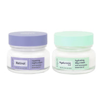 SpaLife Day to Night Hyaluronic Acid & Retinol Face Cream Duo