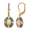 Ethiopian Welo Opal & Tsavorite Garnet