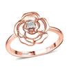 Rose Gold Over Sterling Silver