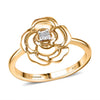 Yellow Gold Over Sterling Silver