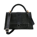 Grand Pelle Genuine Python Leather Signature Handbag - Sticky add to cart bar