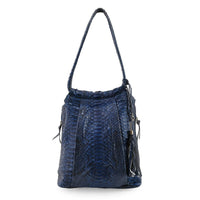 Grand Pelle Genuine Python Leather Classic Tote Bag
