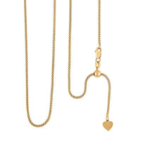 14K Yellow Gold Over Sterling Silver Necklace 18-24 Inches 4.20 Grams