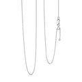 Cable Chain Necklace in Sterling Silver 7.4 Grams 18-24 Inches - Sticky add to cart bar