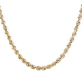 10K Yellow Gold 5mm Rope Chain Necklace 26 Inches 10.4 Grams - Sticky add to cart bar