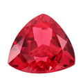 Luxuriant Lab Grown AAAA Padparadscha Sapphire (Trillion 9x9 mm) 3.00 ctw - Sticky add to cart bar