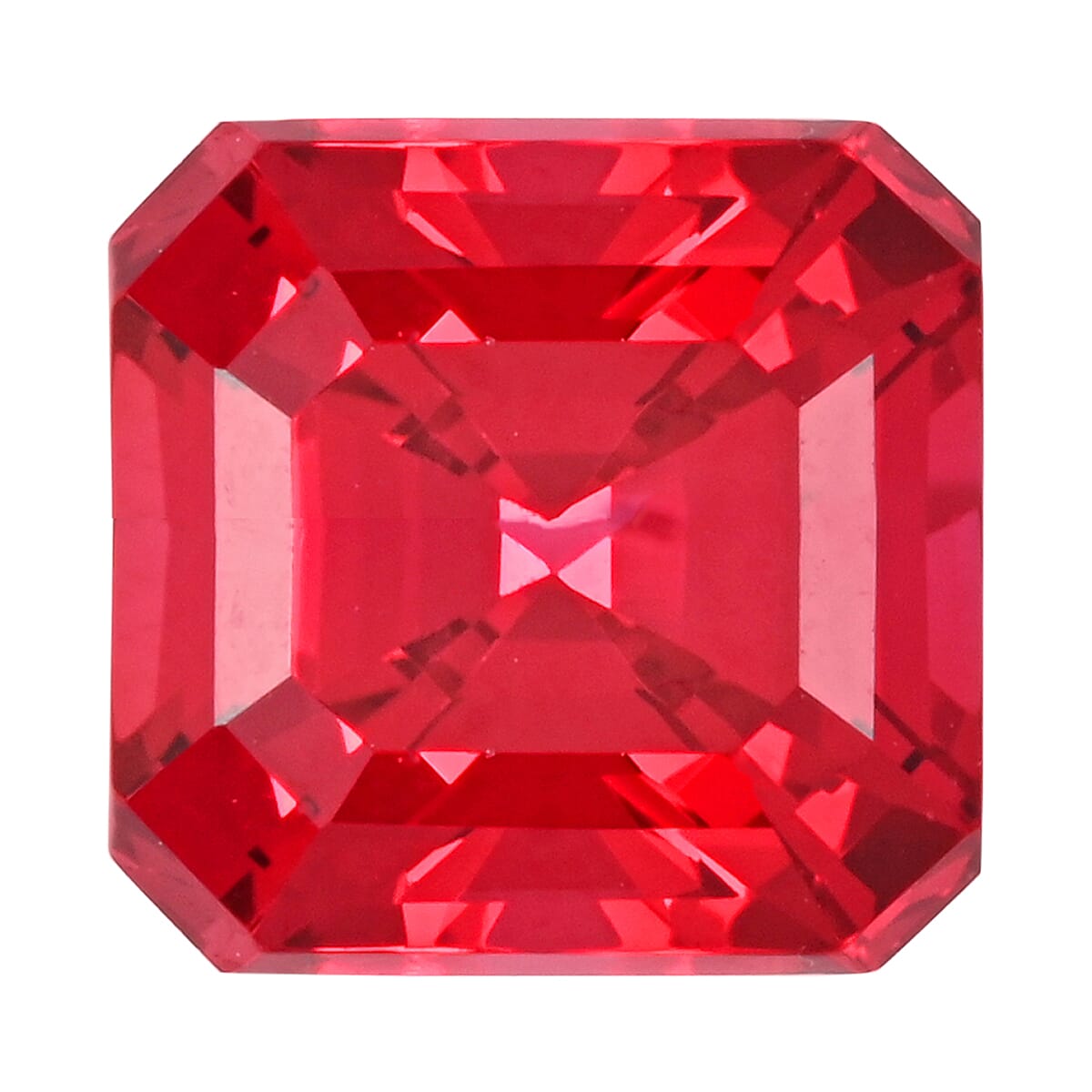 Luxuriant Lab Grown AAAA Padparadscha Sapphire (Oct 9x9 mm) 4.50 ctw