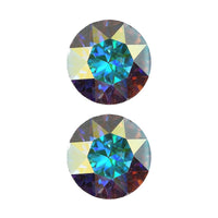 Aurora Borealis Crystal by Swarovski Set of 2 (Rnd 5.3 mm) 0.81 ctw Loose Gemstone