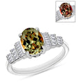 Iliana AAA Turkizite and G-H SI Diamond 1.40 ctw Ring in 18K White Gold - Sticky add to cart bar