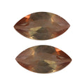 AA Jenipapo Andalusite Set of 2 (Mrq 5x2.5 mm) 0.29 ctw Loose Gemstone - Sticky add to cart bar