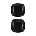 Thai Black Spinel Set of 2 (Cush 7x7 mm) 3.68 ctw Loose Gemstone - Sticky add to cart bar