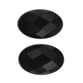 Thai Black Spinel Set of 2 (Ovl 6x4 mm) 0.68 ctw Loose Gemstone - Sticky add to cart bar