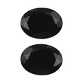 Thai Black Spinel Set of 2 (Ovl 8x6 mm) 2.66 ctw Loose Gemstone - Sticky add to cart bar