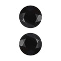 Thai Black Spinel Set of 2 (Rnd 8 mm) 4.14 ctw Loose Gemstone - Sticky add to cart bar