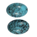 AA Blue Moon Turquoise Set of 2 (Ovl 6x4 mm) 0.80 ctw Loose Gemstone - Sticky add to cart bar