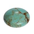 Blue Moon Turquoise (Ovl 8x6 mm) 1.00 ctw Loose Gemstone - Sticky add to cart bar