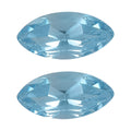 Blue Topaz Set of 2 (Mrq 6x3 mm) 0.46 ctw Loose Gemstone - Sticky add to cart bar